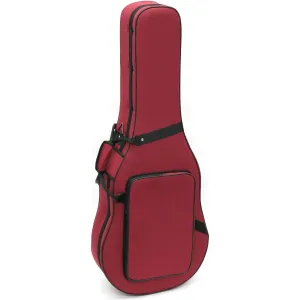 Classic guitar case lightweight semi-hard red