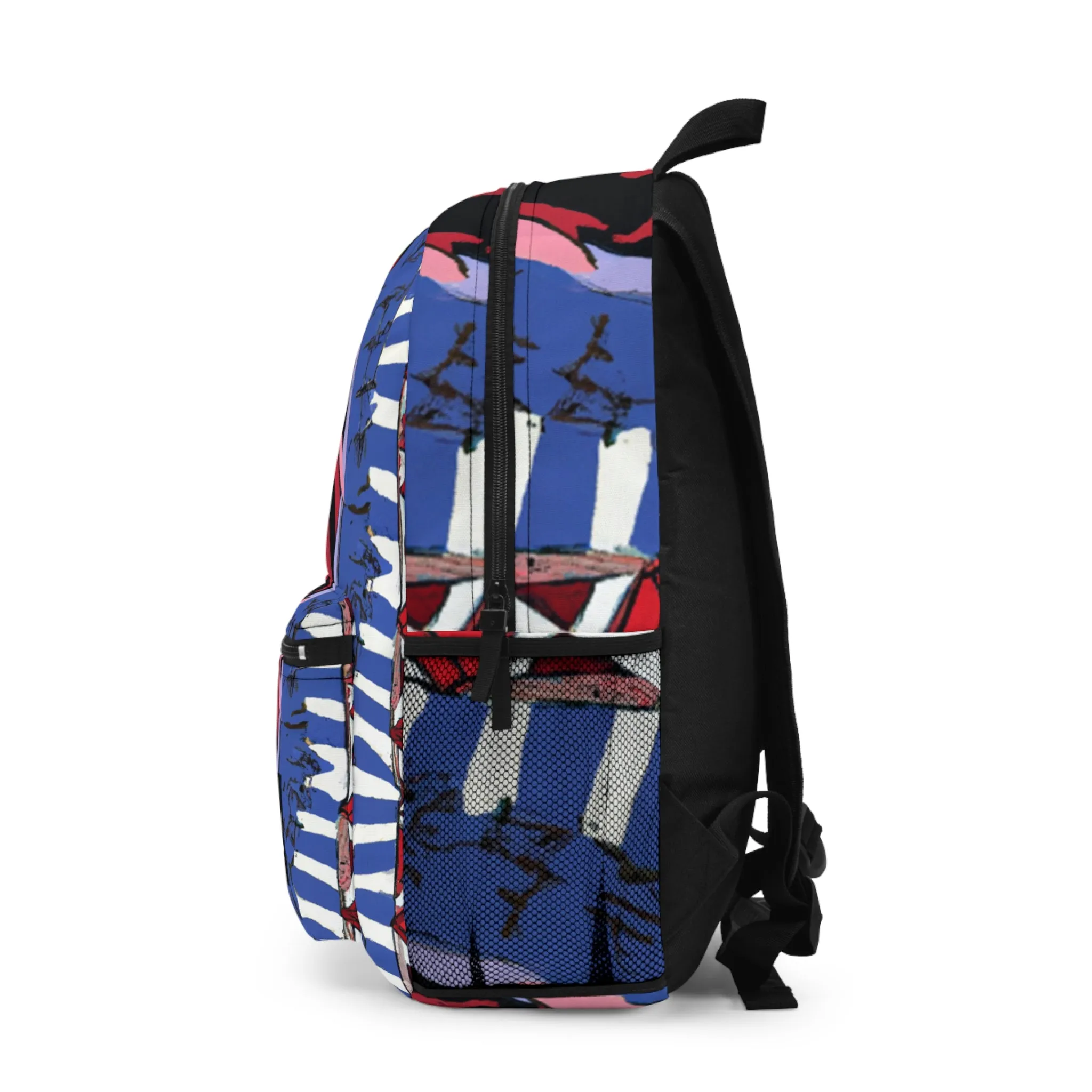 Claudette Baudin.-backpack