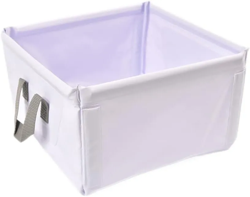 Collapsible Bucket,Outdoor Cloth Bucket Pack Sink Folding Square Bucket for Outdoor Camping Fishing Travelling Gardening Car Washing