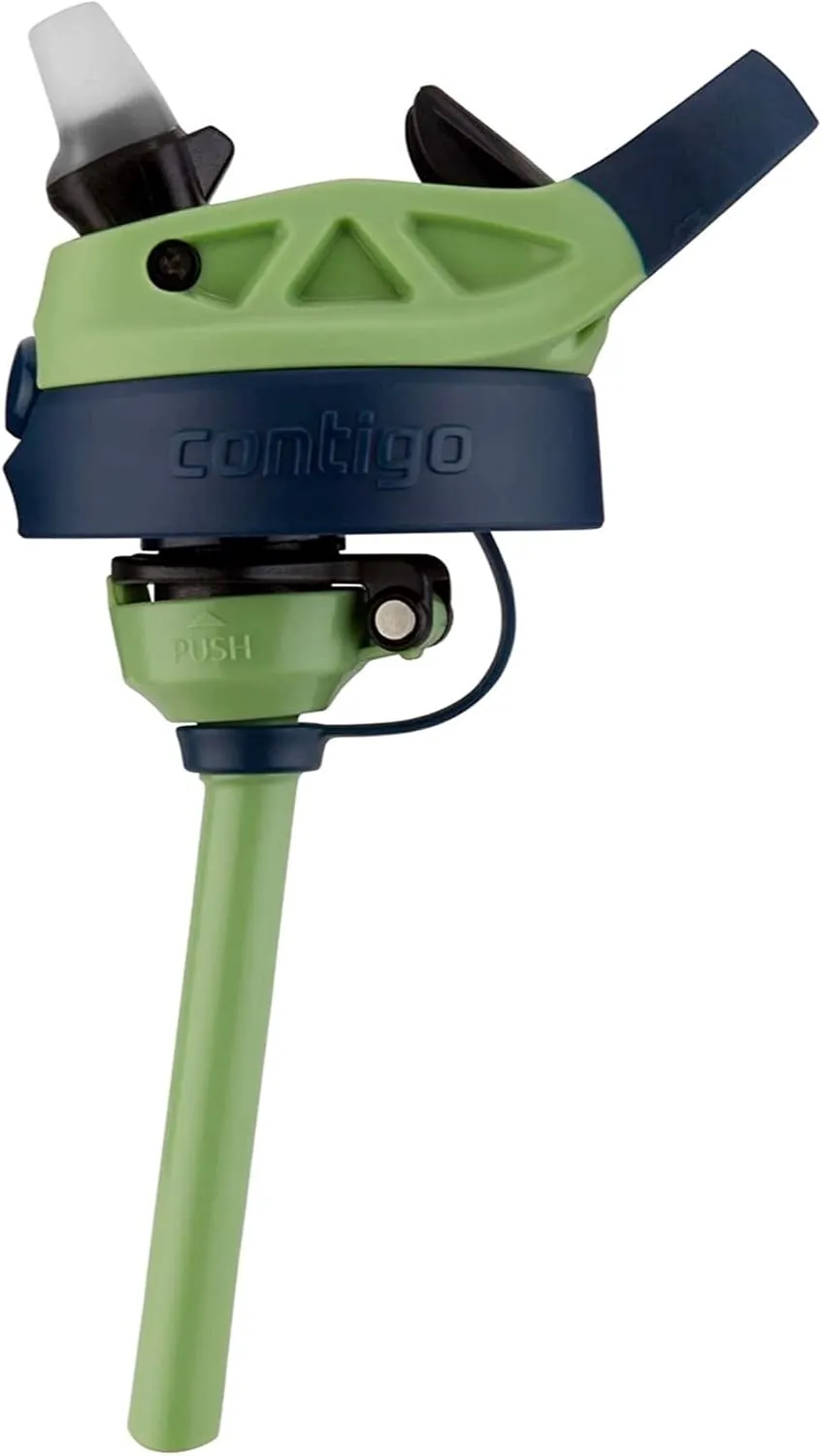 Contigo AUTOSPOUT Camping Hydration Thermal Bottle 1 Count (Pack of 1) Blueberry/Green Apple