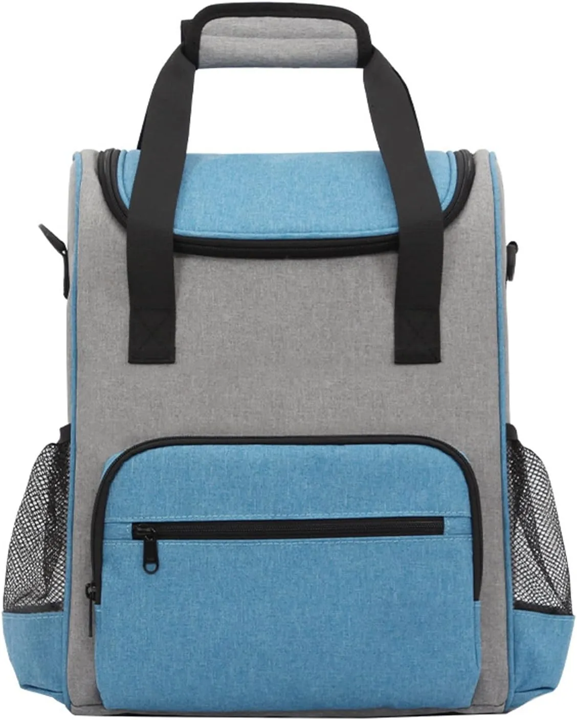 Cooler Backpack, Insulated Backpack Cooler,Waterproof & Leak Proof Lunch Backpack,Portable Cooler Bag for Men Women Picnic Fishing Hiking Camping Park Beach Work Trip (Color : Blue)