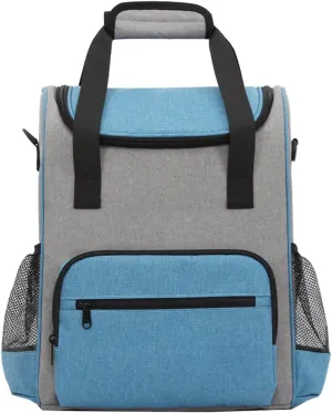 Cooler Backpack, Insulated Backpack Cooler,Waterproof & Leak Proof Lunch Backpack,Portable Cooler Bag for Men Women Picnic Fishing Hiking Camping Park Beach Work Trip (Color : Blue)