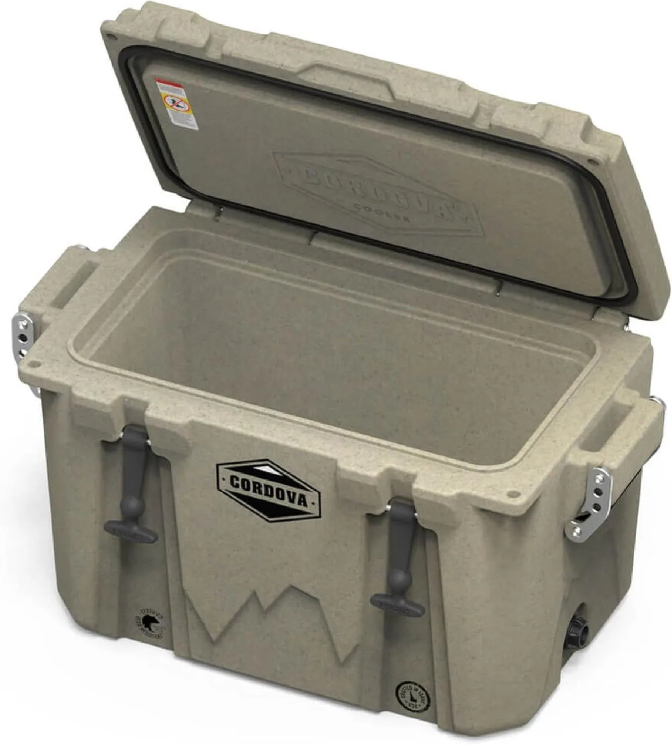Cordova Outdoors Basecamp Class Hard Cooler - Insulated, Rotomolded Ice Chest