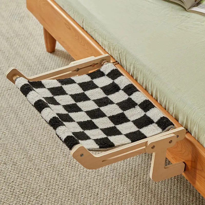 Cozy Cat Bedside Hammock: The Purr-fect Sunbathing Retreat for Your Feline Friend