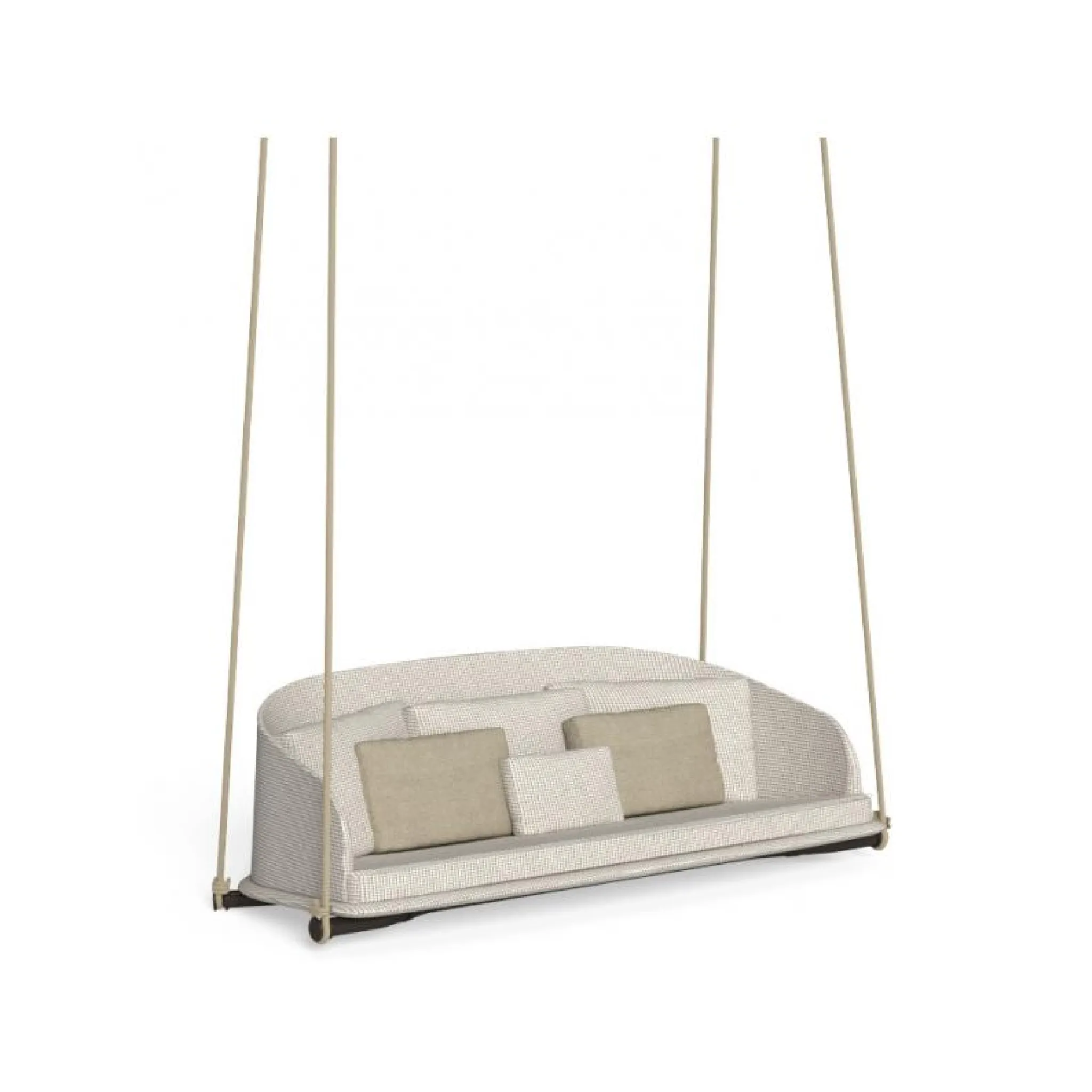 Curved Back Outdoor Swing Chair | Talenti CleoSoft