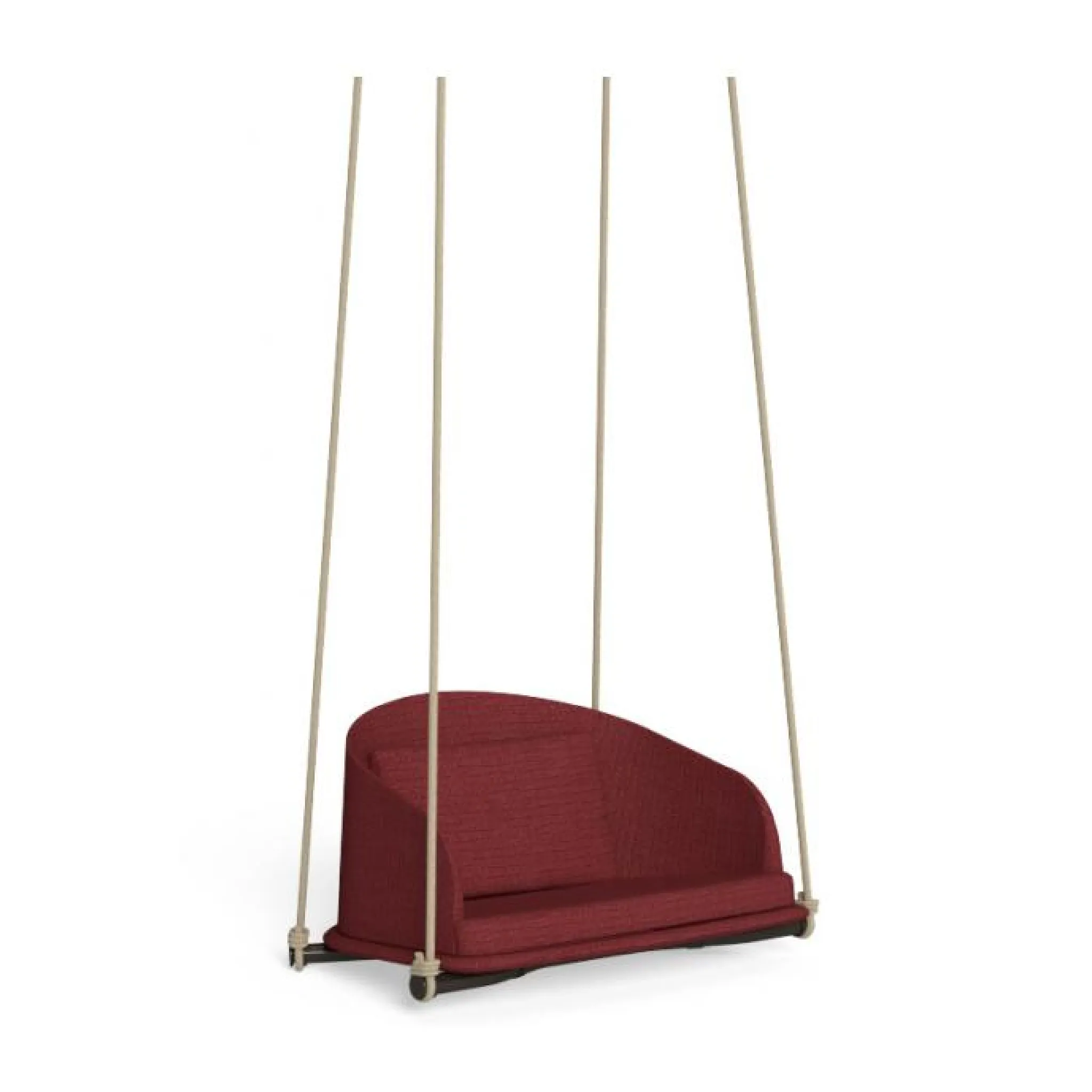 Curved Back Outdoor Swing Chair | Talenti CleoSoft