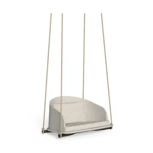 Curved Back Outdoor Swing Chair | Talenti CleoSoft