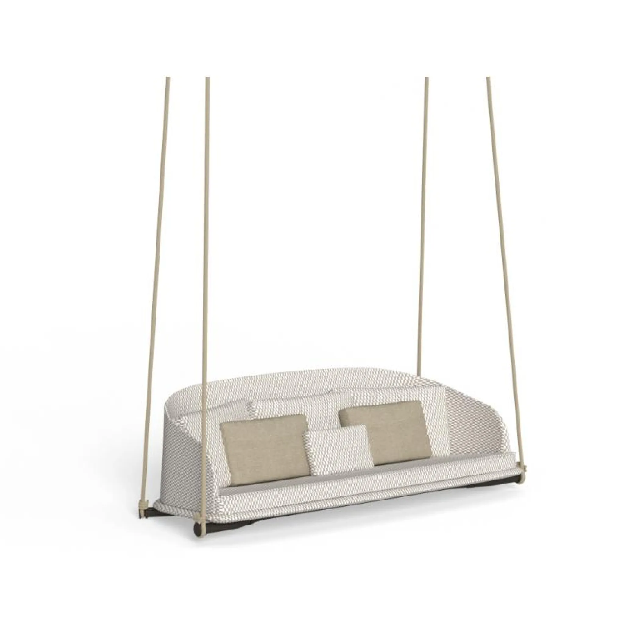 Curved Back Outdoor Swing Chair | Talenti CleoSoft