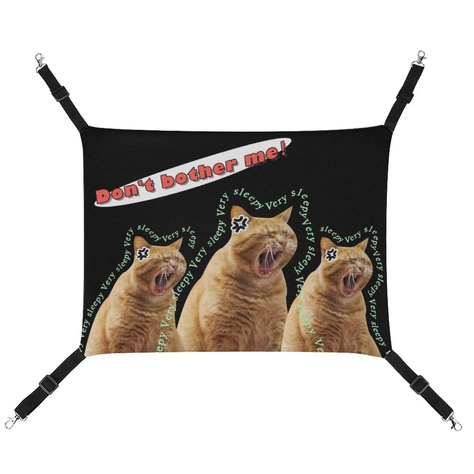 Custom Photo Pet Hammock Don't Bother Me Pet Hammock
