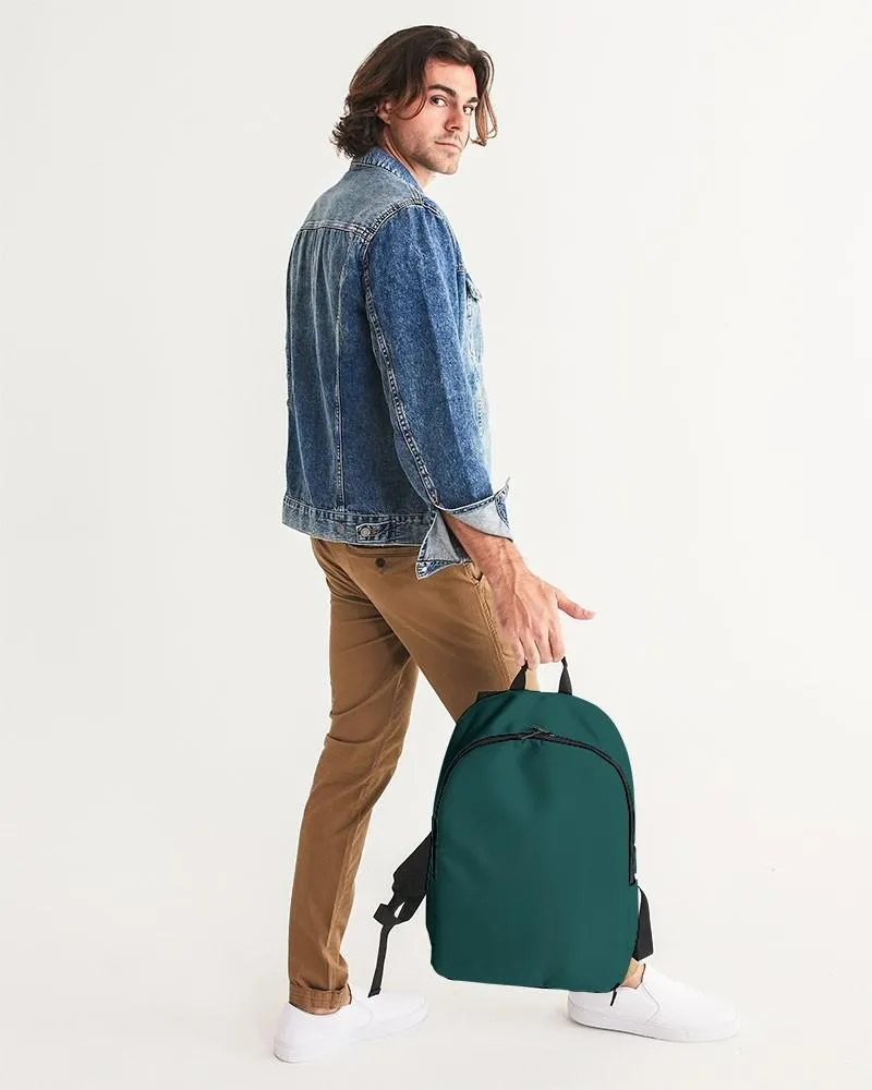 Dark Blue Cool Green Waterproof Backpack | Dark Pastel Blue Cool Green | C60M0Y30K80