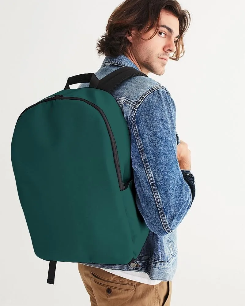 Dark Blue Cool Green Waterproof Backpack | Dark Pastel Blue Cool Green | C60M0Y30K80