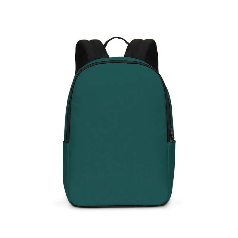 Dark Blue Cool Green Waterproof Backpack | Dark Pastel Blue Cool Green | C60M0Y30K80