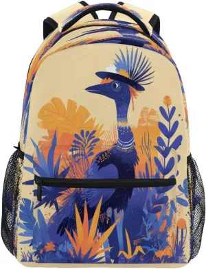 Day Backpack for Teenager Waterproof Carry On Backpacks with Chest Strap Gift Men & Women Dusty Miller Style