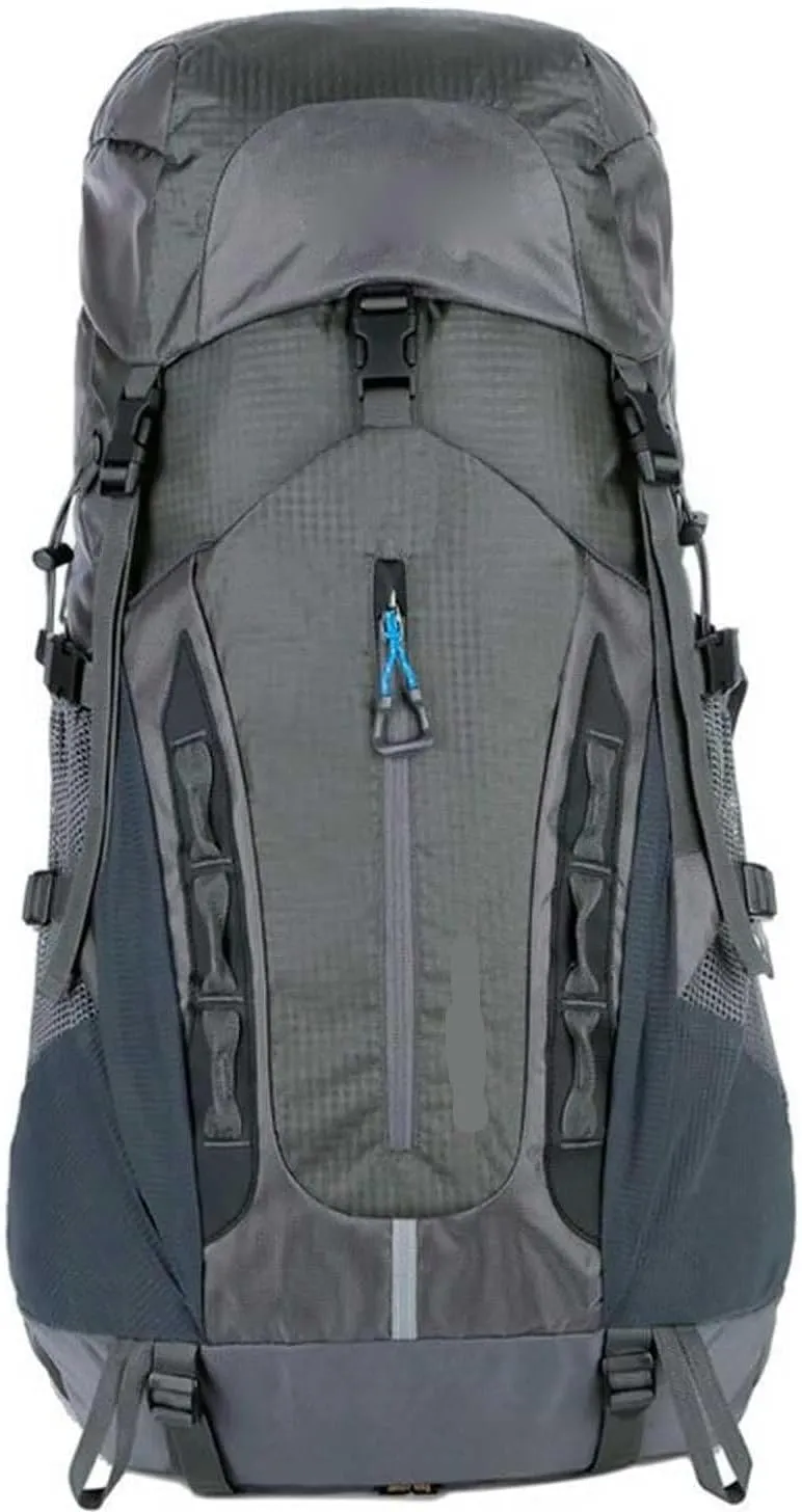 Daypack Climbing Touring Hiking Backpack 60L,Travel Backpack Waterproof Rucksack,Lightweight Breathable Outdoor Sport Travel(B)