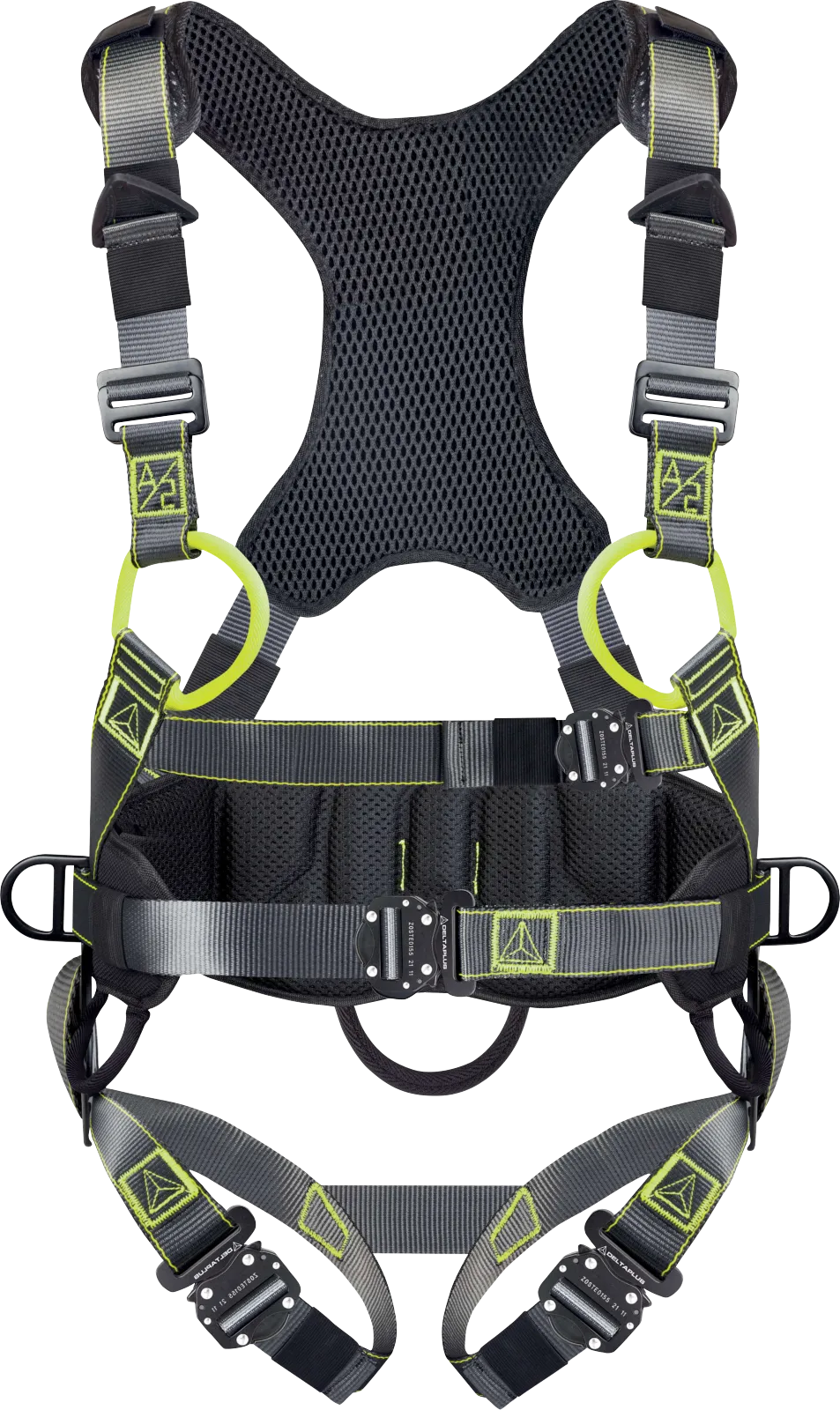 Delta Plus REVOLIN HAR35M – Premium Fall Arrest Harness with Comfort Foam & Automatic Buckles
