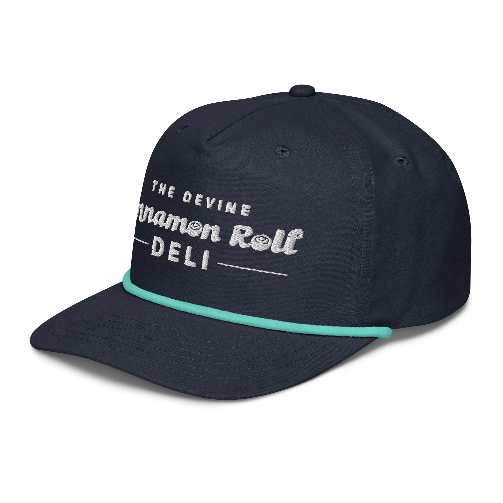 Devine Cinnamon Roll Deli - Rope Hat - White Logo