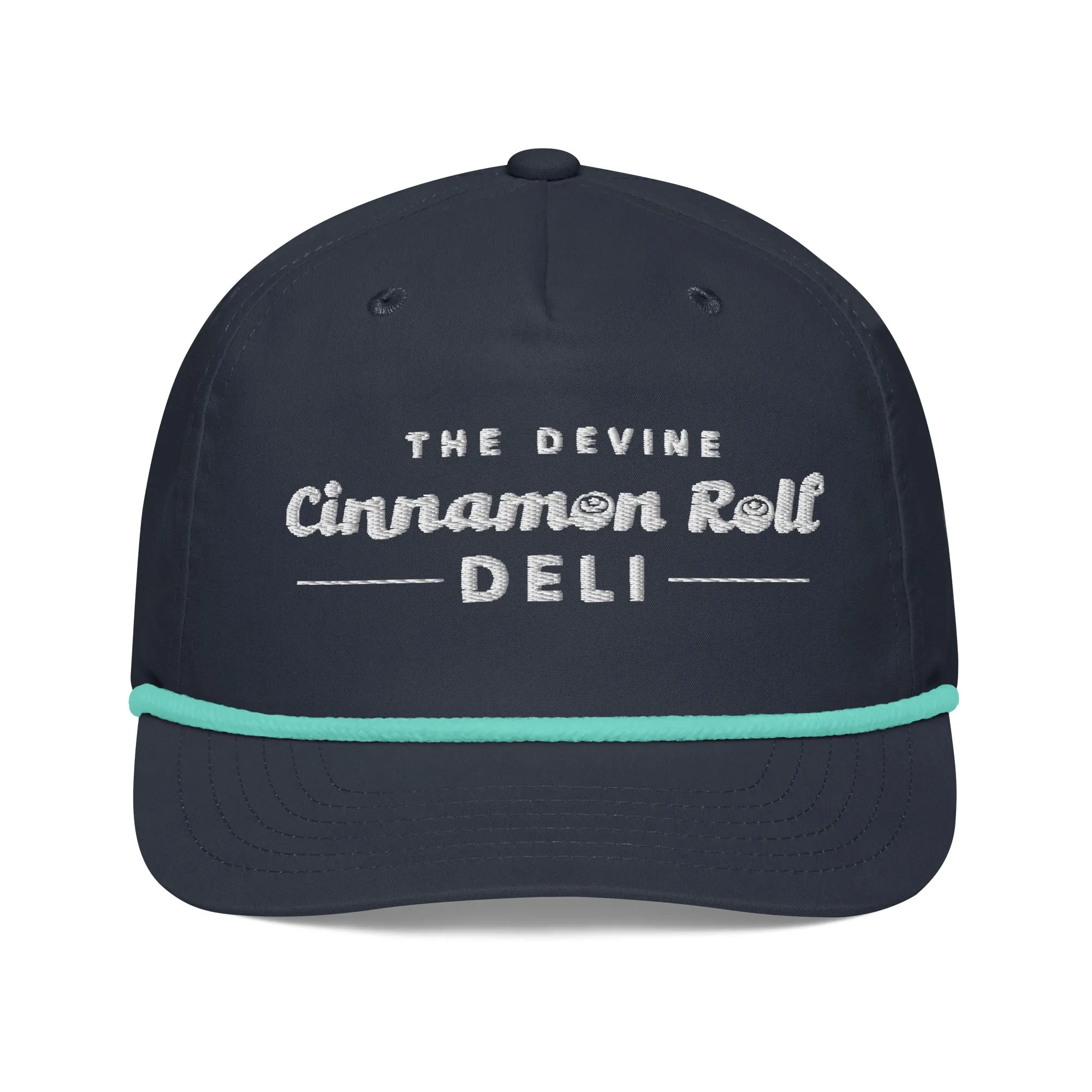 Devine Cinnamon Roll Deli - Rope Hat - White Logo