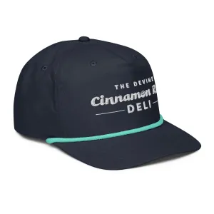 Devine Cinnamon Roll Deli - Rope Hat - White Logo