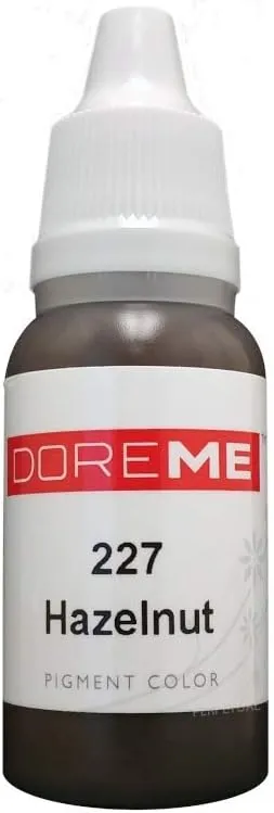 DOREME Permanent Makeup Pigment Ink Hazelnut Eyebrow Brow Tattoo Micro Cosmetic Micropigmention