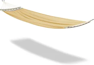 Duck Covers Weekend Mesh One-Person Travel Hammock, 82 x 62 Inch, Straw