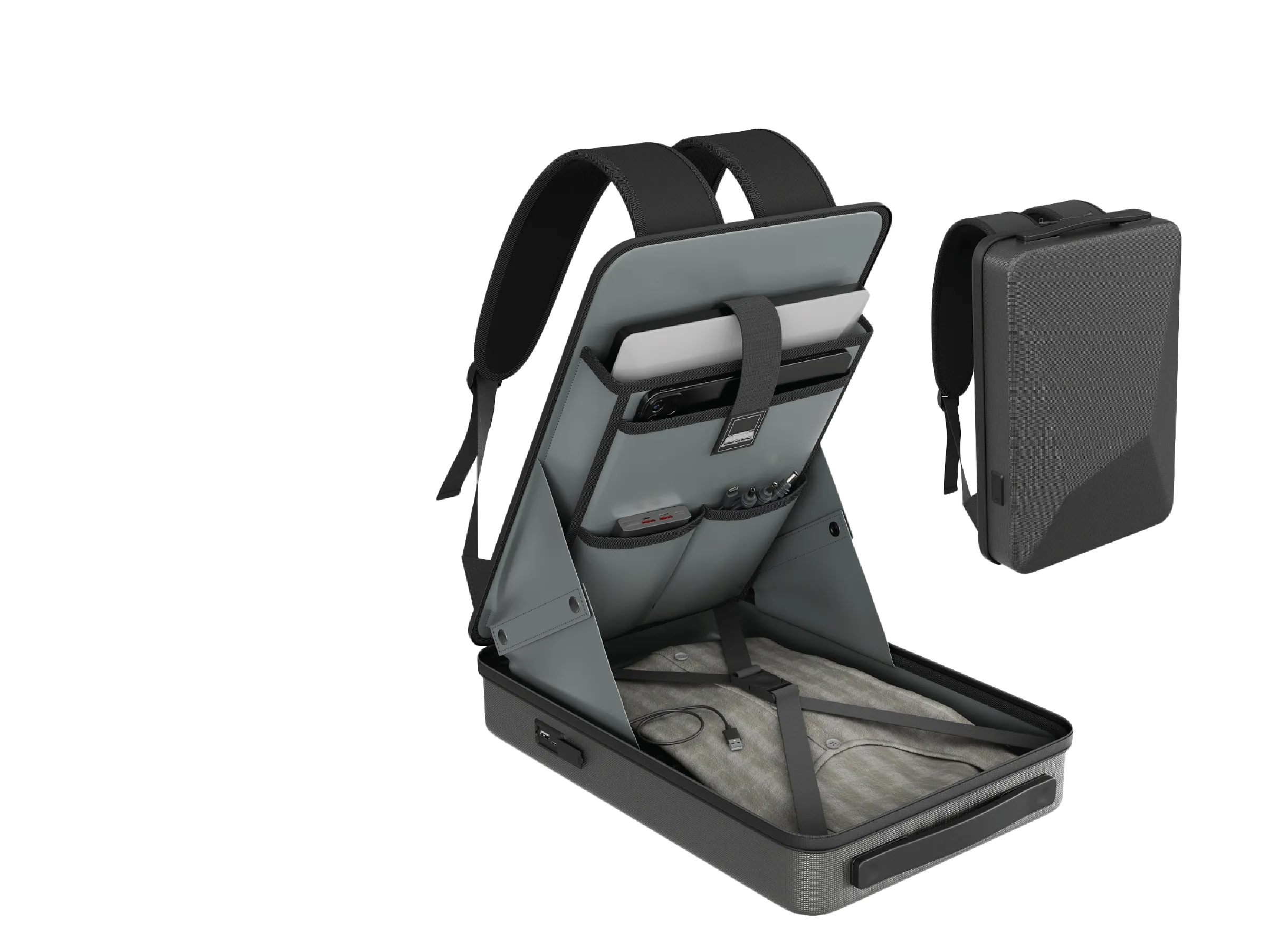 Durable Lightweight Backpack for Starlink Mini – Organised Storage with Foam Compartments