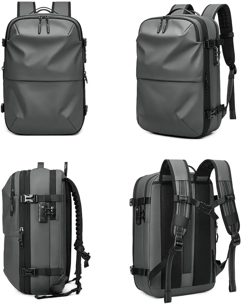 Easy Vac Pack Backpack, Easy Vac Backpack, Easyvacpack 60l Large Capacity Waterproof Anti-Theft Travel Bag (Classic-Green)
