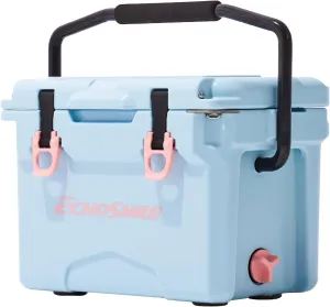 EchoSmile 12/18 Quart Rotomolded Cooler, Built to Stand up to The Rigors of The Journey