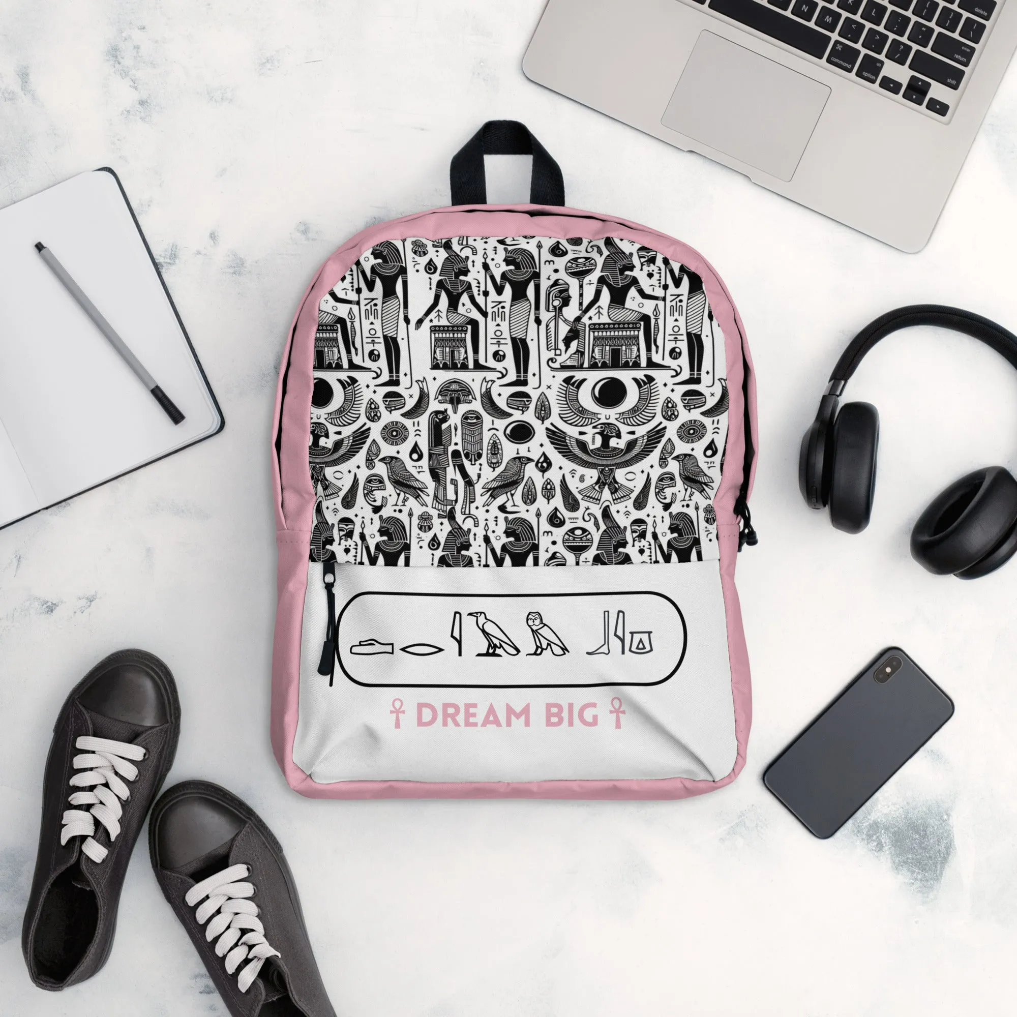 Egyptian Backpack Cartouche Flawless Hot offer Dream Style Pink - Big