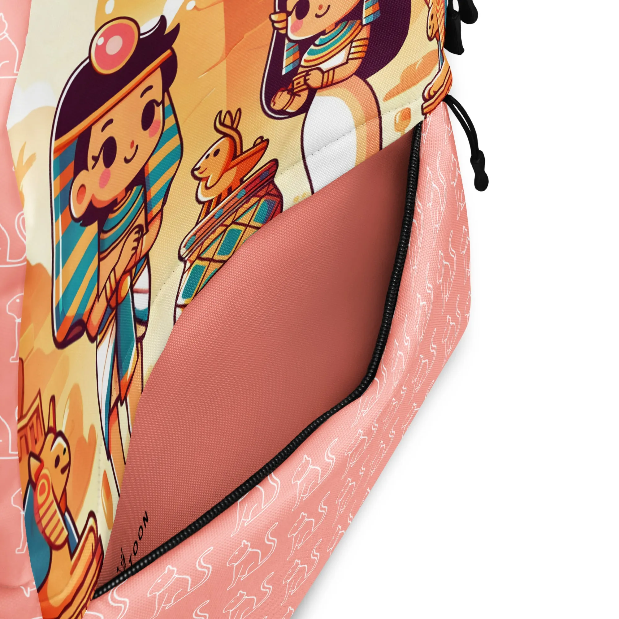 Egyptian - Style Knowledgeable Cute Pharaohs Secure platform Backpack