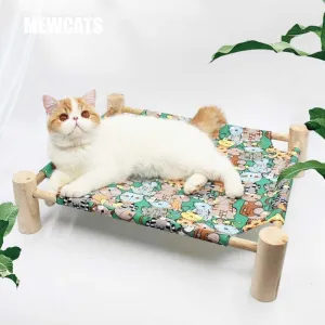 Elevated Cat Bed 15 Color Cute Summer Hammocks