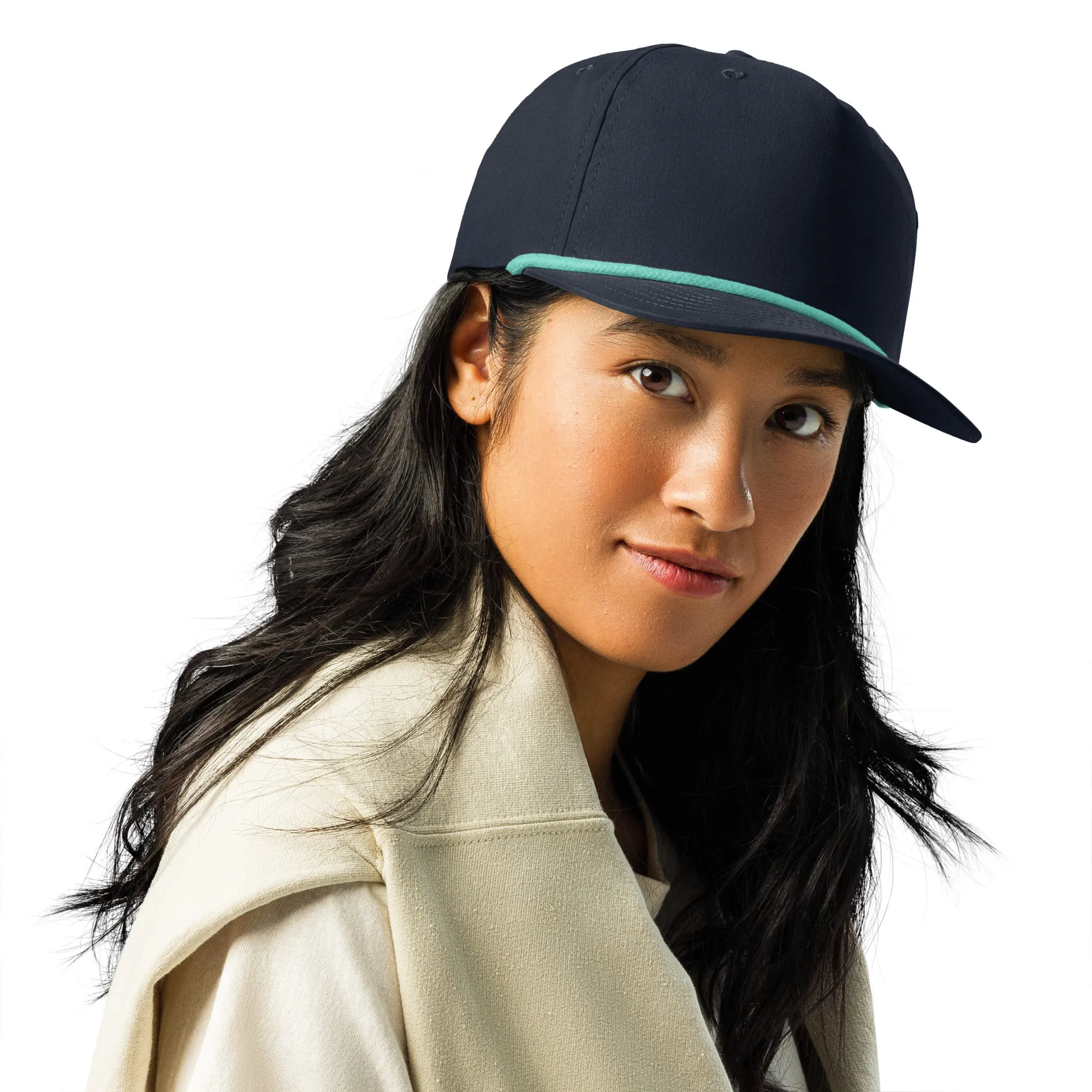 Embroidery 5 Panel Golf rope Hat