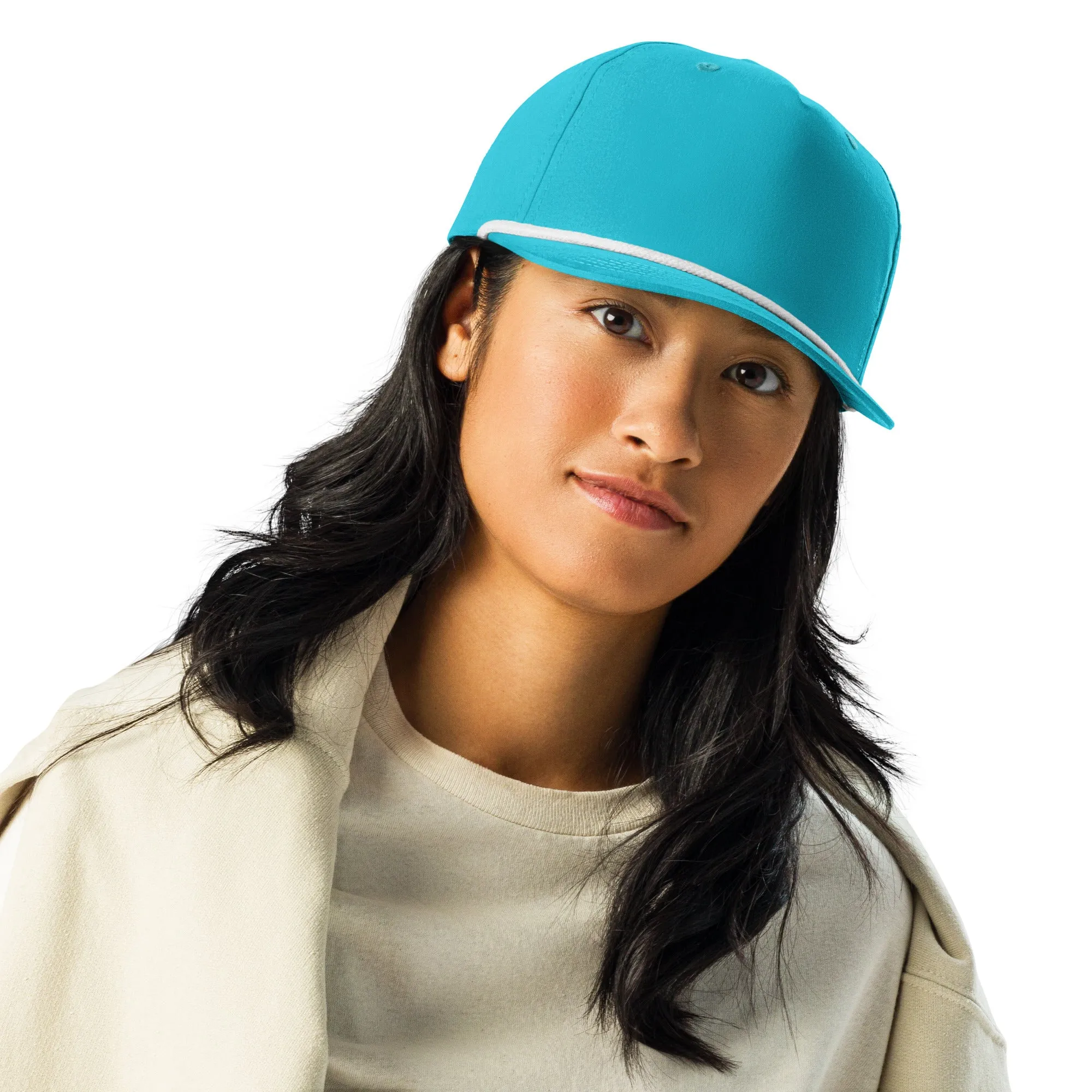Embroidery 5 Panel Golf rope Hat