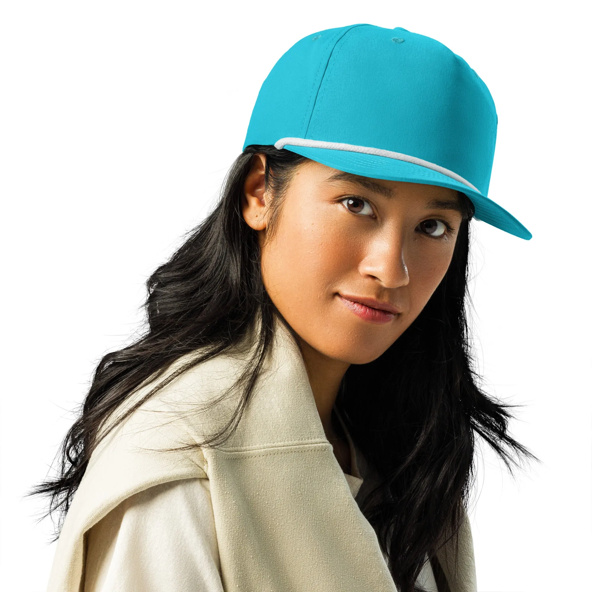 Embroidery 5 Panel Golf rope Hat