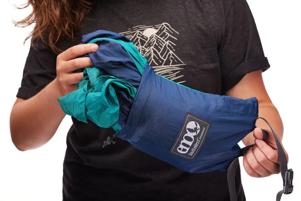 Eno DoubleNest Print Hammock - Mantra/Gold