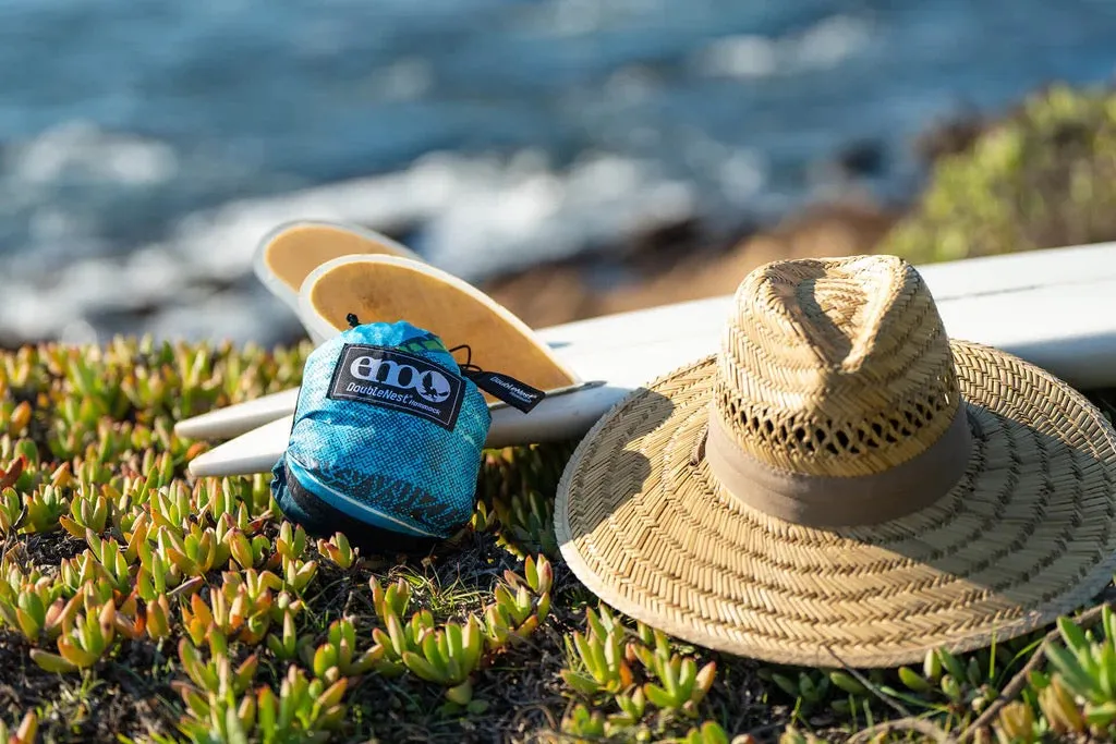 Eno DoubleNest Print Hammock - Surf Break/ Marine