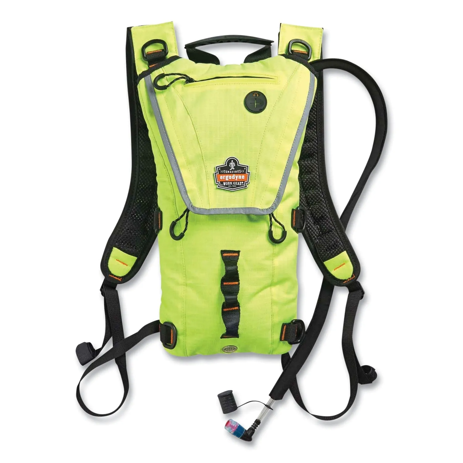 ergodyne® Chill-Its 5156 Low Profile Hydration Pack, 3 L, Hi-Vis Lime
