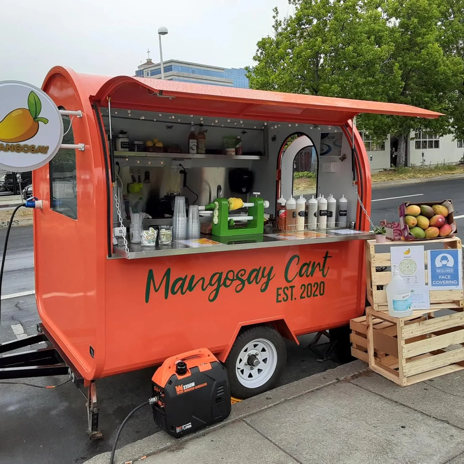 European-Style Coffee and Snack Food Trailer with Modern Cooking Equipment – Ideal for High-Foot-Traffic Tourist Locations