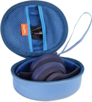EVA Hard Case for Beats Solo3/Solo2/EVA Hard Case for Beats Solo3/Solo2/Beats Studio Pro Wireless On-Ear Headphones,Premium Travel Protective Carrying Storage Bag(Blue)