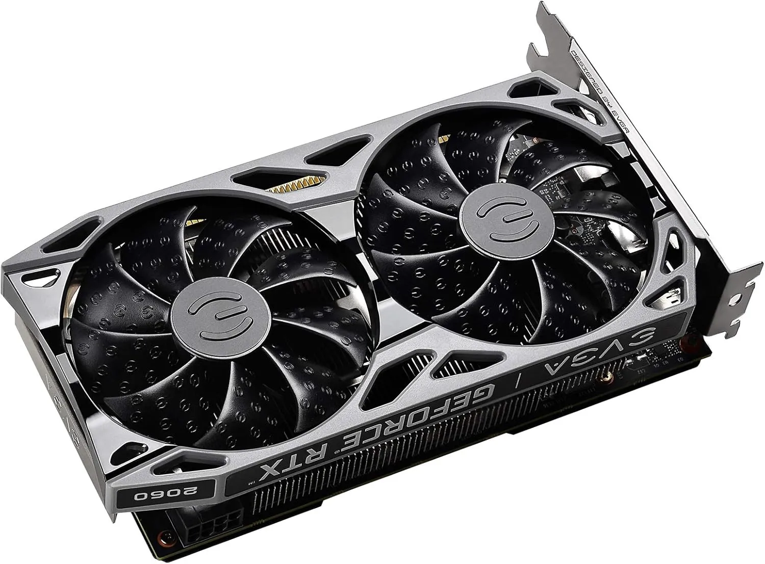 EVGA 06G-P4-2068-KR GeForce RTX 2060 KO Ultra Gaming, 6GB GDDR6, Dual Fans, Metal Backplate