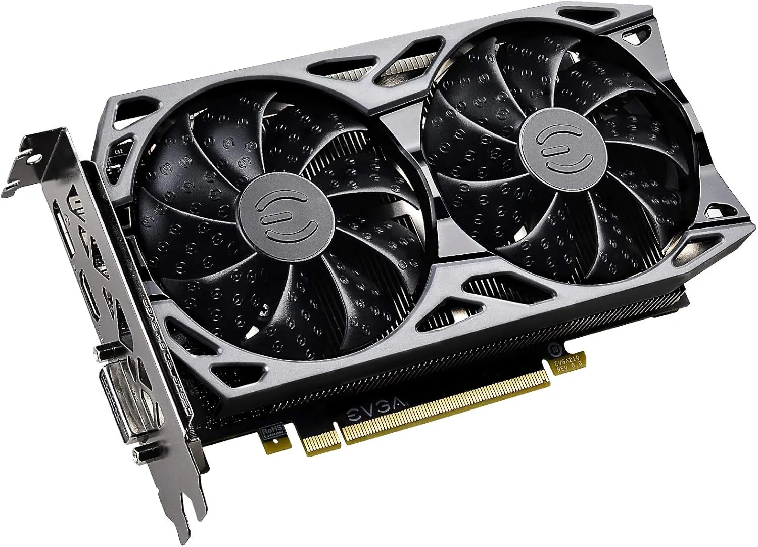 EVGA 06G-P4-2068-KR GeForce RTX 2060 KO Ultra Gaming, 6GB GDDR6, Dual Fans, Metal Backplate