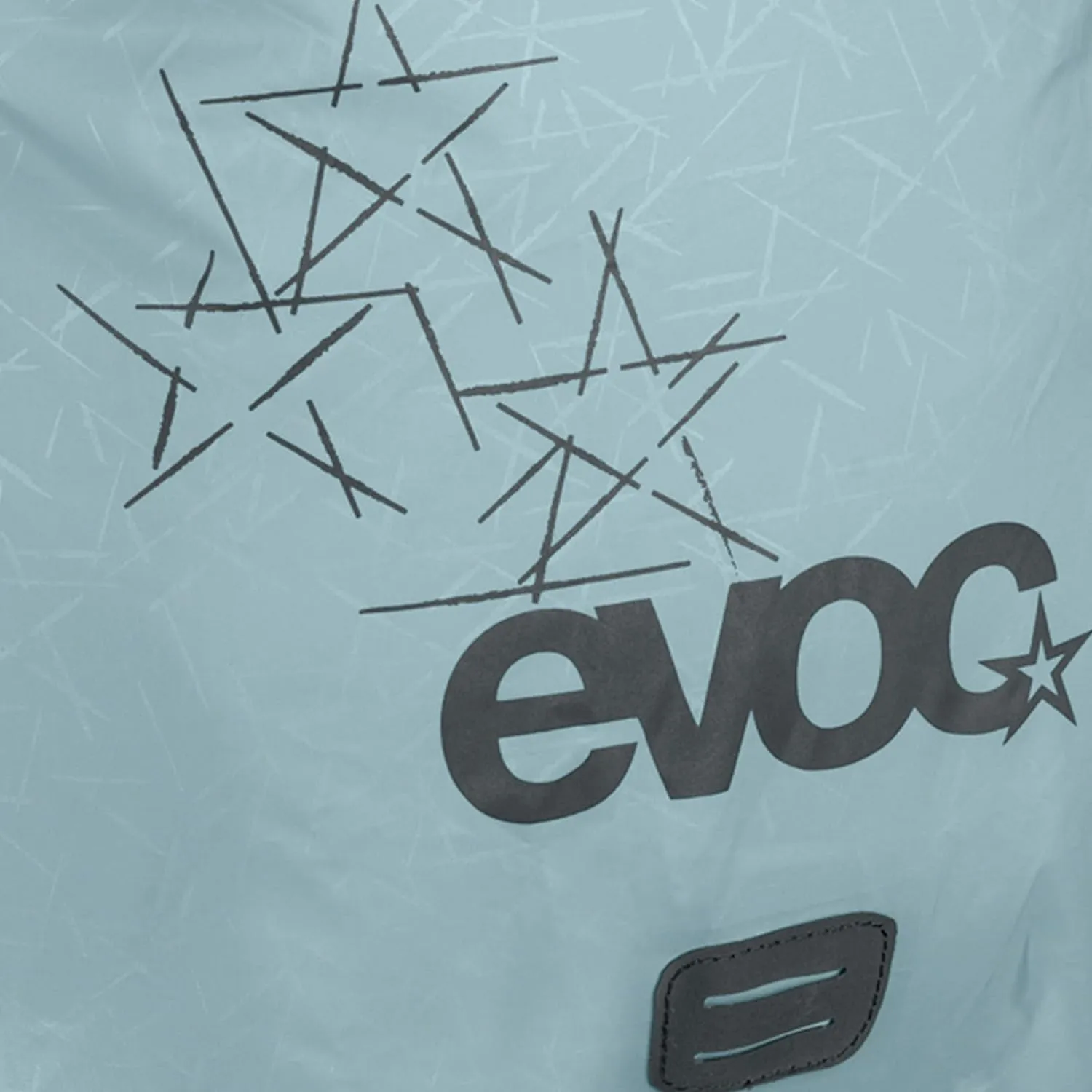 EVOC RAINCOVER Sleeve Backpack Rain Cover for Outdoor Adventures, Waterproof Backpack Protective Cover (Flexible Size Adjustment with Drawstring, Reflective Print, Medium, Large)