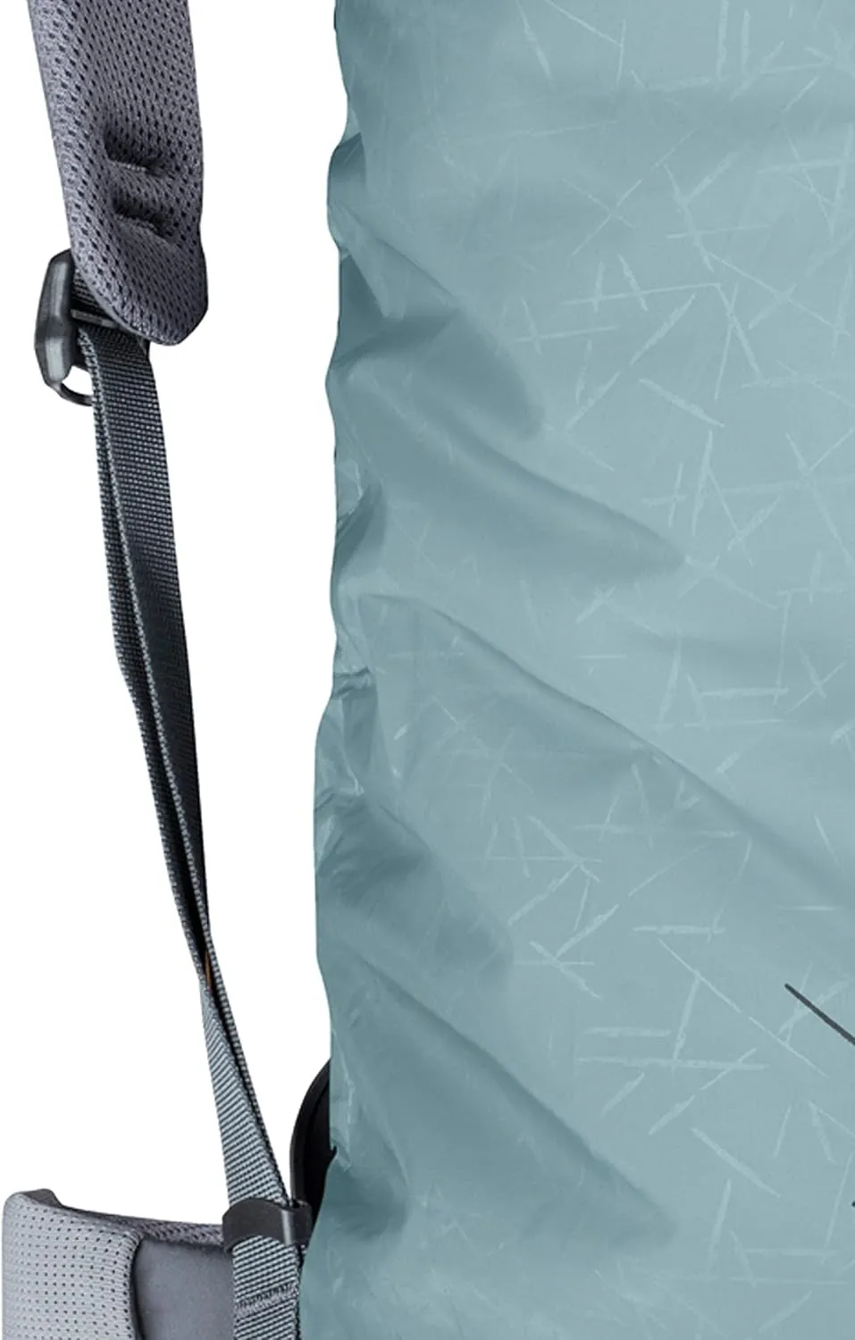 EVOC RAINCOVER Sleeve Backpack Rain Cover for Outdoor Adventures, Waterproof Backpack Protective Cover (Flexible Size Adjustment with Drawstring, Reflective Print, Medium, Large)