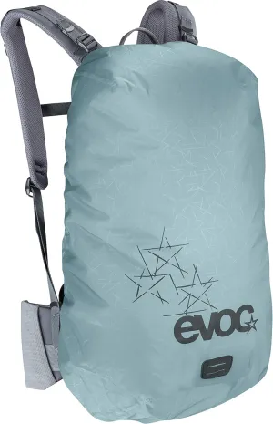 EVOC RAINCOVER Sleeve Backpack Rain Cover for Outdoor Adventures, Waterproof Backpack Protective Cover (Flexible Size Adjustment with Drawstring, Reflective Print, Medium, Large)