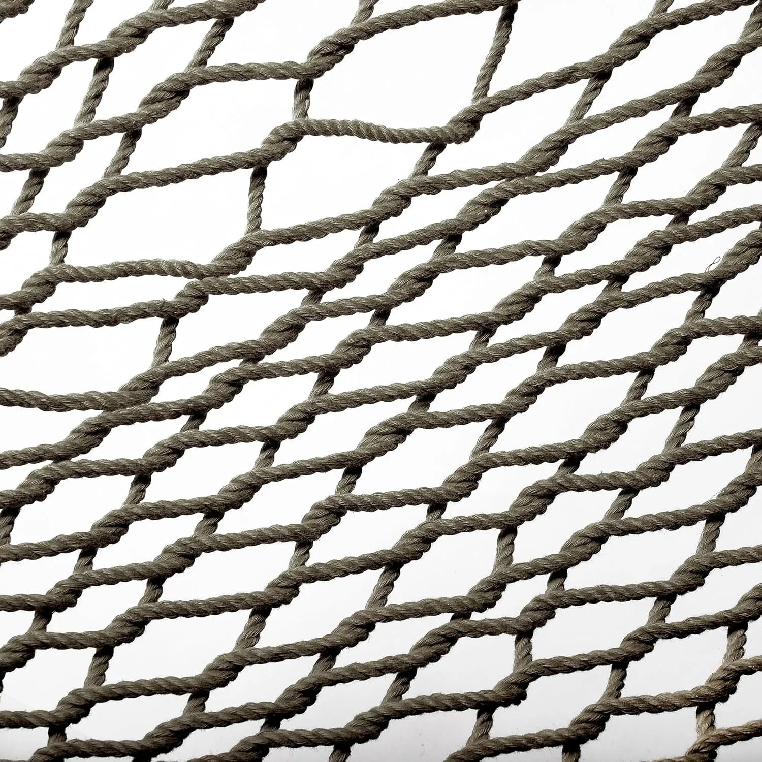 Fab Habitat 12-14 ft Adjustable Quick Dry Recycled Polyester Rope Hammock, Fade Resistant, 2 Person Indoor/Outdoor (460lbs Capacity) for Patio, Poolside, Backyard, Garden, Balcony, Miami - Charcoal