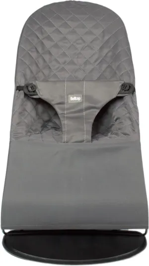Fabric seat for Bouncer Belltop Compatible with Babyjörn Bouncer (Cover, seat): Balance, Soft & Bliss. Cover for Baby Bouncer. Baby seat for Hammock: Ergonomic fit. Hypoallergenic - Grey