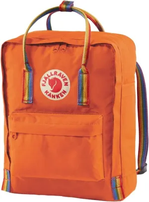 Fjällräven Kånken Rainbow Burnt Orange/Rainbow Pattern One Size