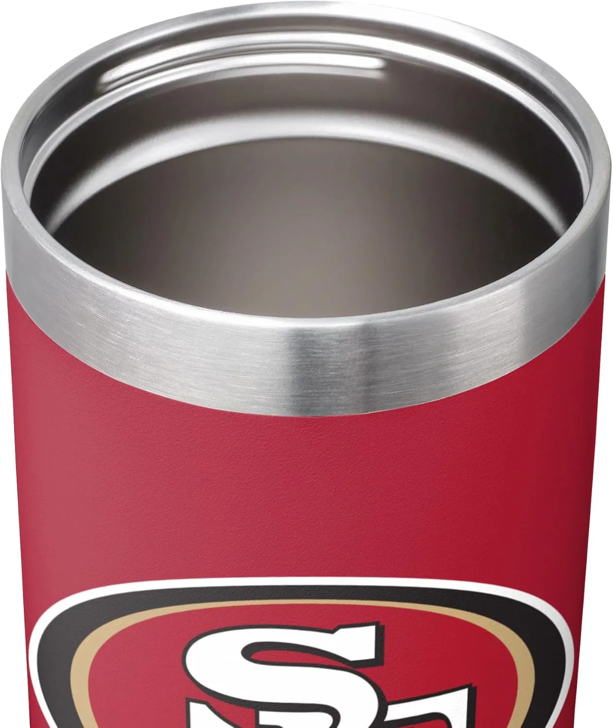 FOCO NFL Unisex-Adult NFL Team Logo Insulated Travel Mug 30oz Straw Tumbler