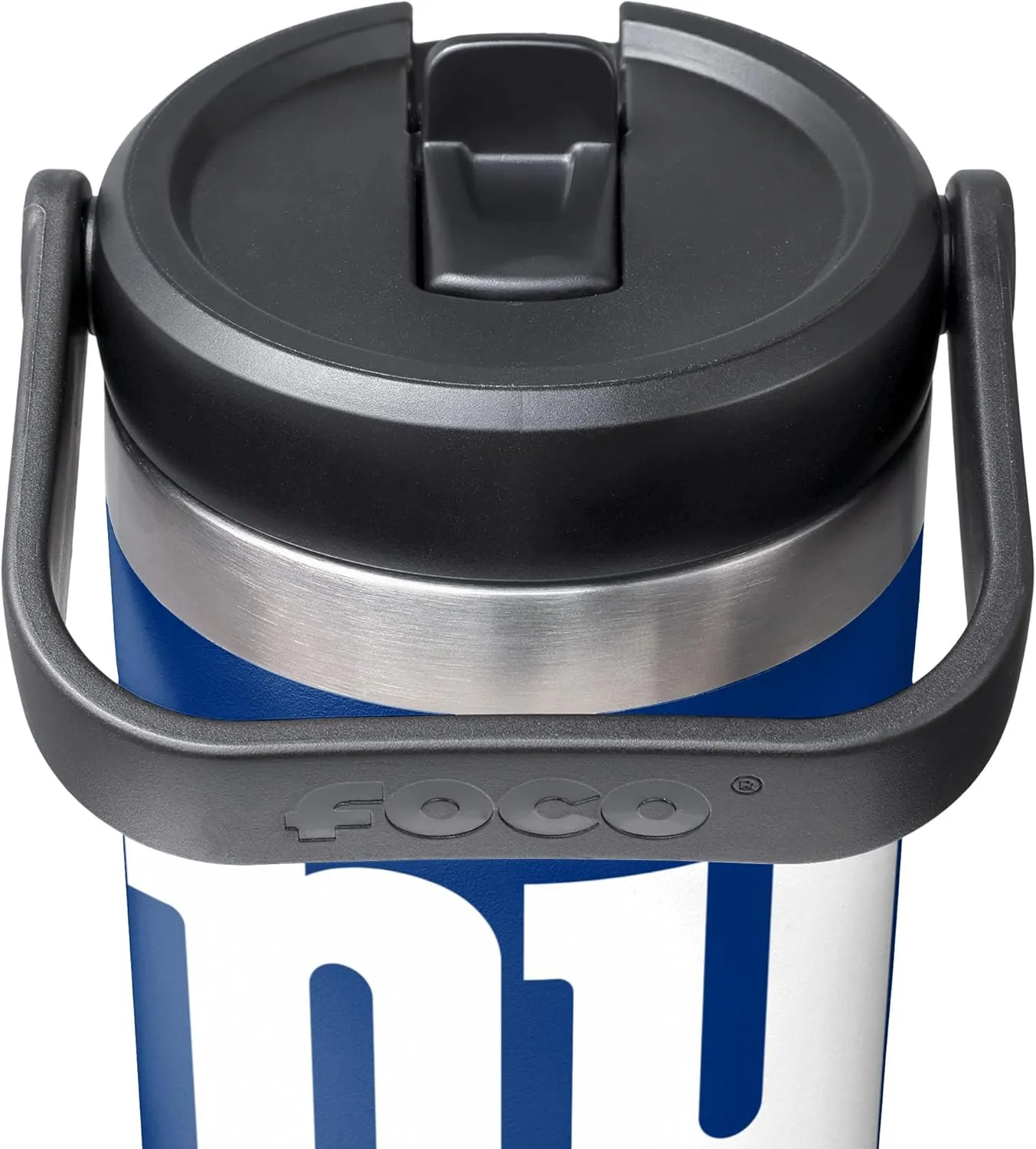 FOCO NFL Unisex-Adult NFL Team Logo Insulated Travel Mug 30oz Straw Tumbler