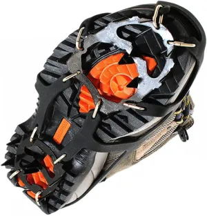GALPADA 1pair Outdoor Teeth Silicone Crampons Non- Ice Climbing Equipment for Walking Lightweight Design for Hiking Seniors Boys and Girls