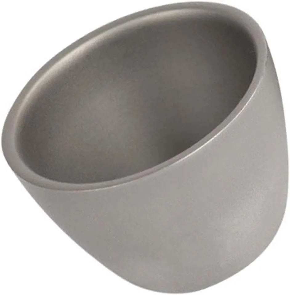 GANAZONO Portable Titanium Drinking Cup Durable Break Mug for Tea and Outdoor Use Lightweight Design for Camping Hiking and Daily Hydration